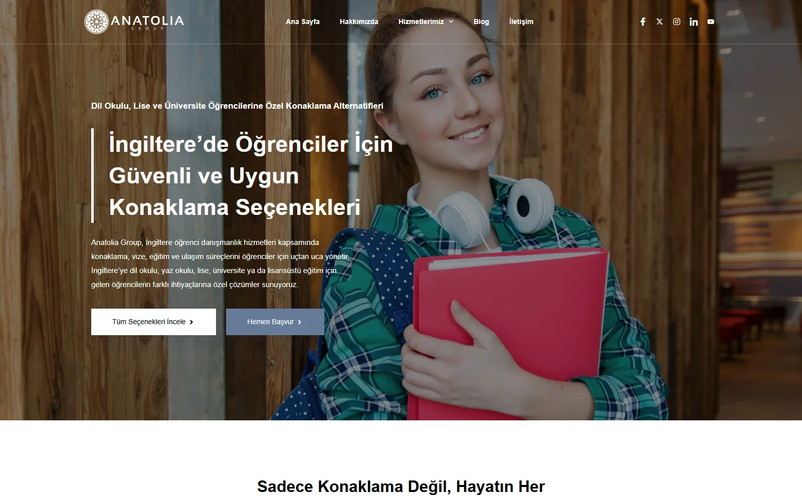 Anatolia Group web sitesi ekran görüntüsü