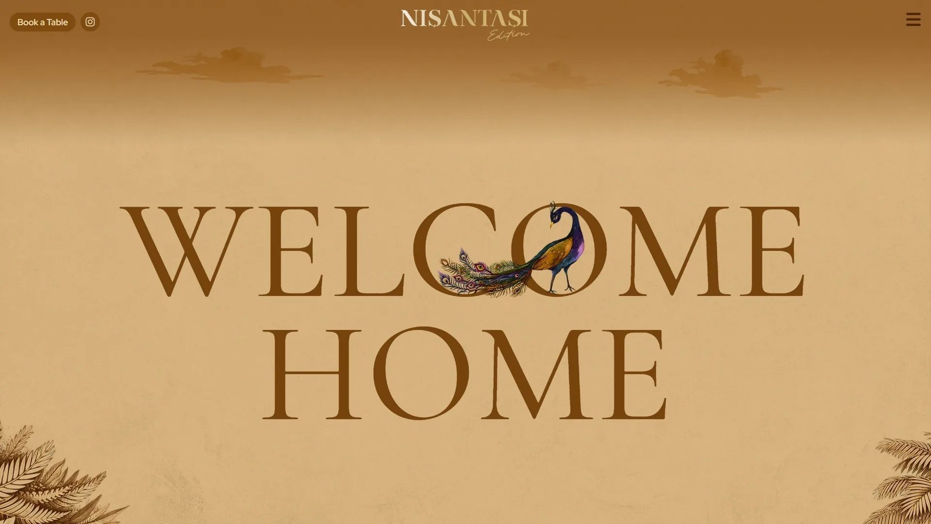 Nişantaşı Edition web sitesi ana sayfası